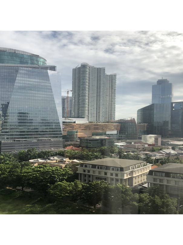 View from hotel Jakarta