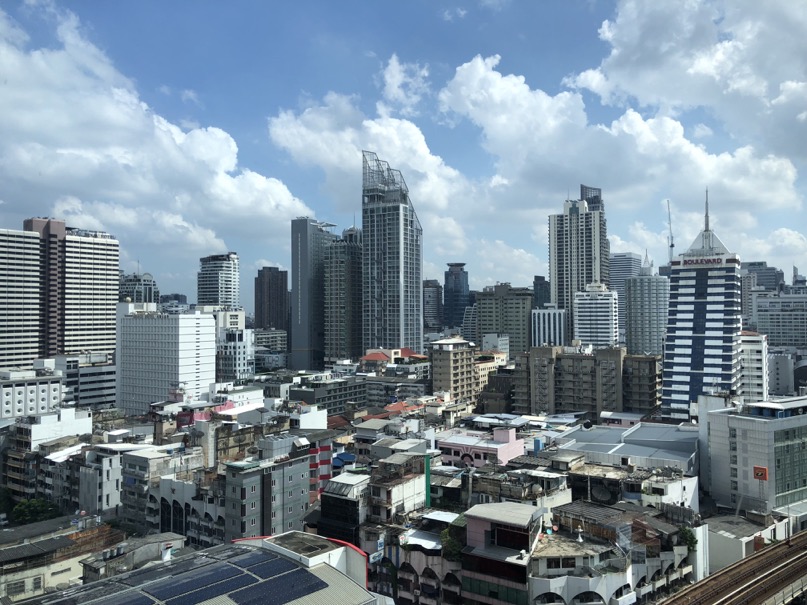 Bangkok from our hotel